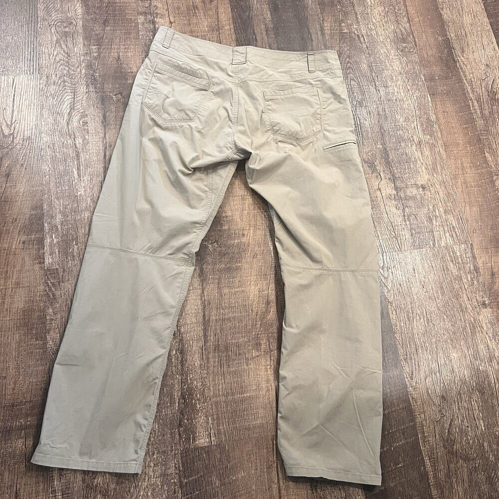 Kuhl Slax Pants Men's 38x32 Stretch Hiking Chino Outdoor Casual Brown NICE - Picture 4 of 9
